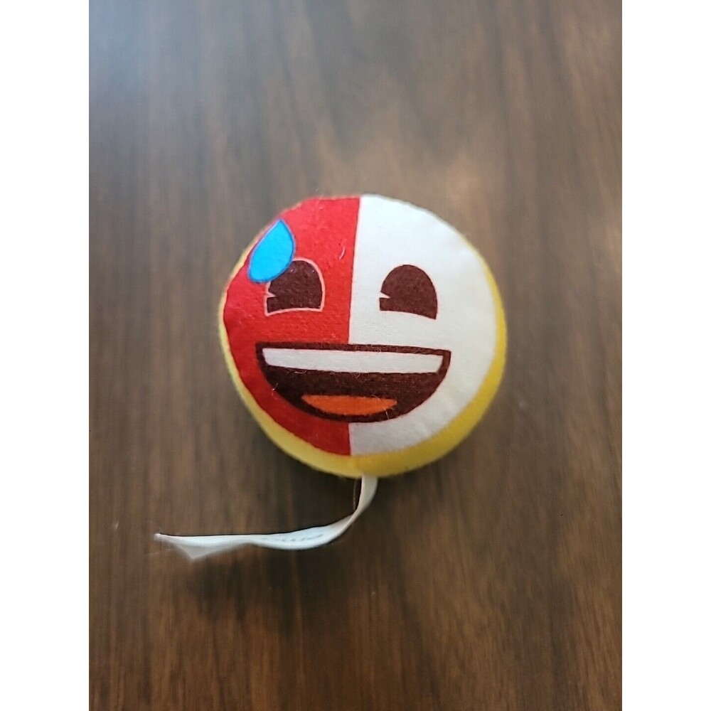 Poland Plush Emoji Burger King Toy 2022 World Cup Qatar Flag Smiley Face Soccer